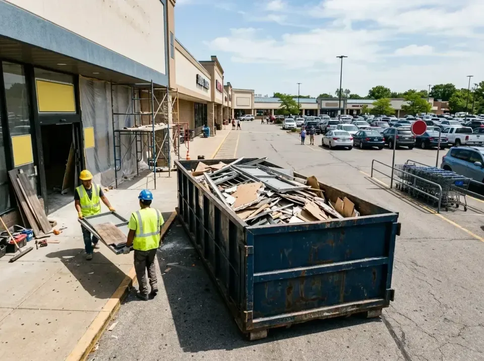 retail-store-renovation-debris-003 — frequently asked questions, Roll-off Dumpster Rentals in Green Bay, WI